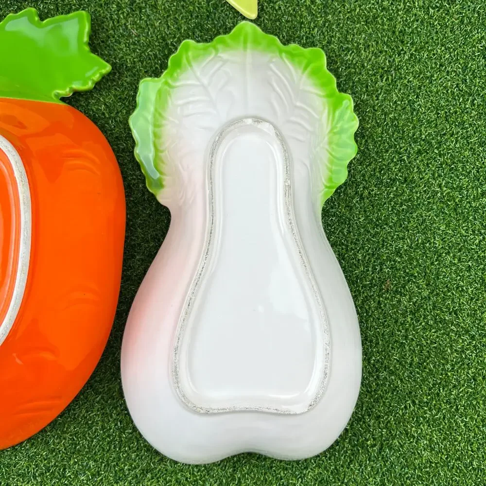Vintage Ceramic Serving Dishes Vegetables Shaped Lot